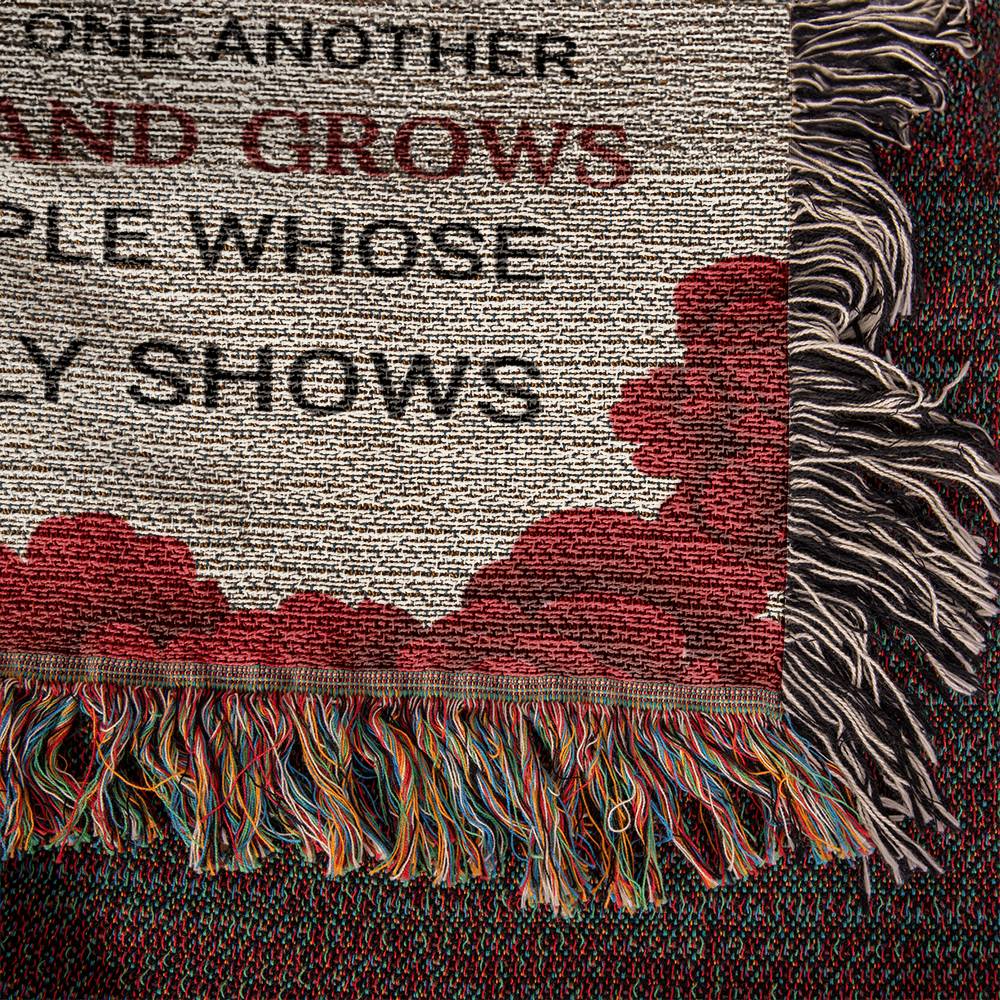 Daughter-in-Law Gift-Woven Blanket