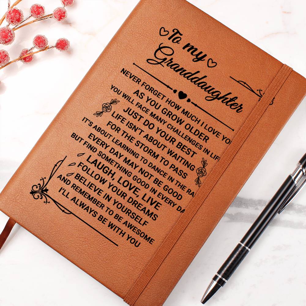 Granddaughter Gift-Leather Journal