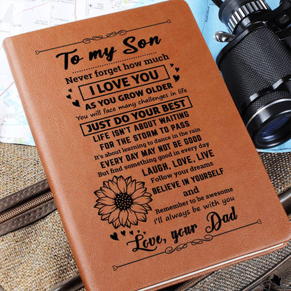 Son Gift From Dad, "Never Forget", Graphic Journal