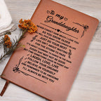 Granddaughter Gift-Leather Journal