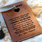 Wife Gift From Husband, "Special One", Graphic Journal