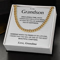 Grandson Gift- Cuban link chain