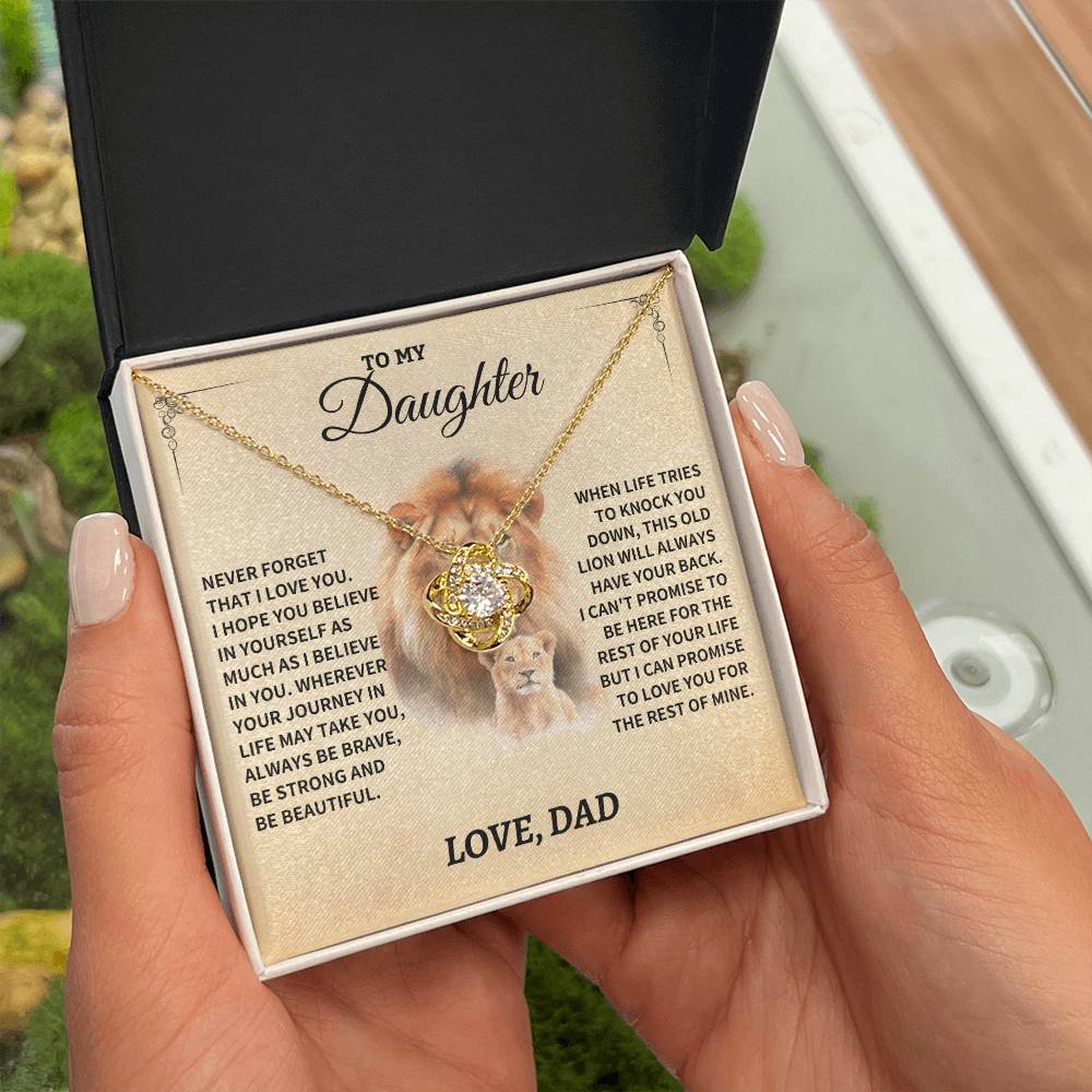 Daughter Gift-Never forget-From Dad