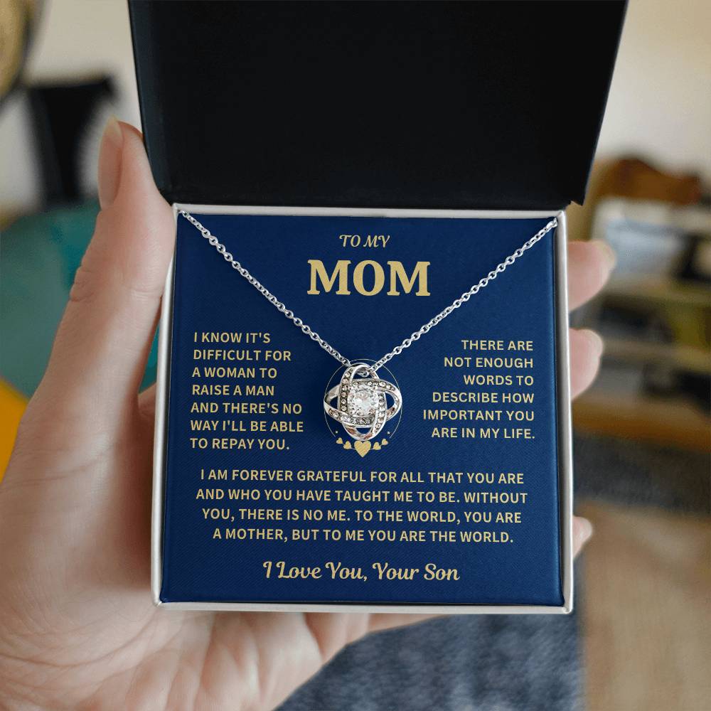 Gift For Mom-From Son-Forever Grateful