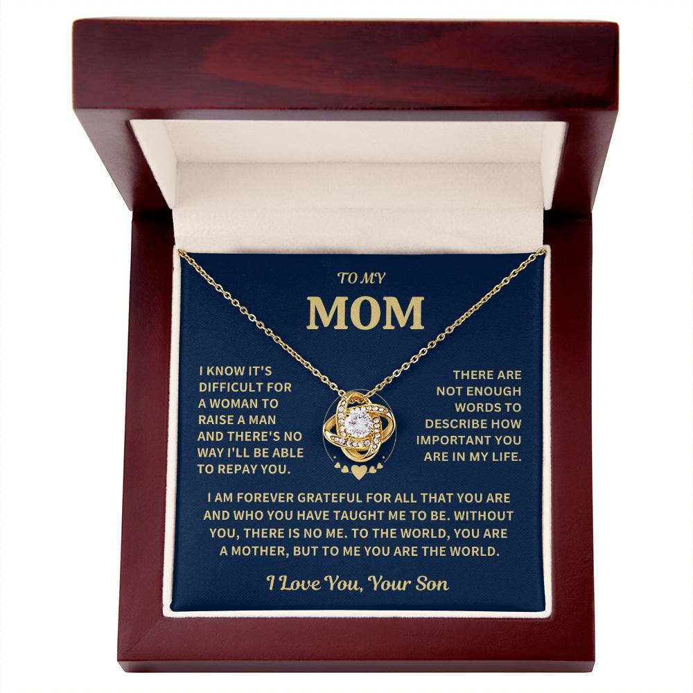 Gift For Mom-From Son-Forever Grateful