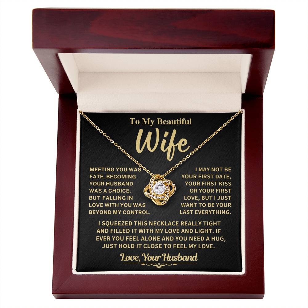 Gift For Wife, "Meeting You Was Fate"