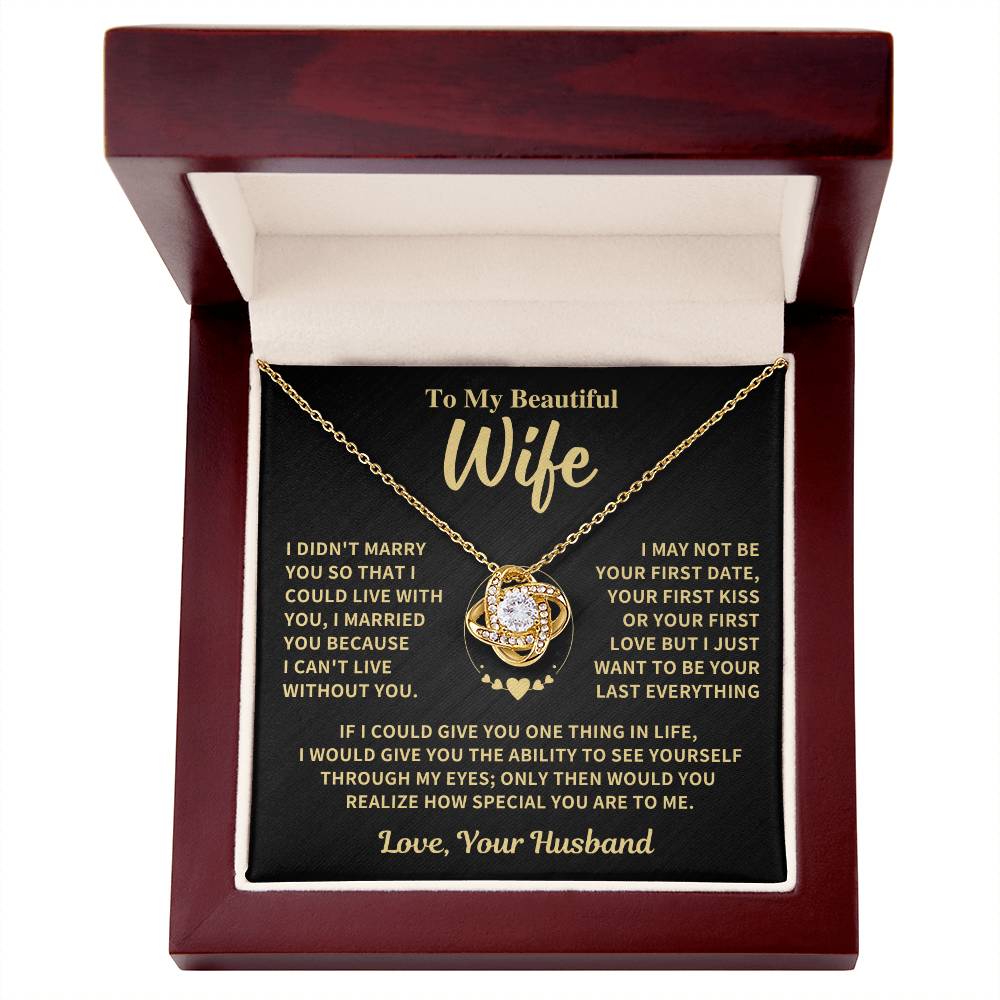 Wife Gift-Forever Love Necklace