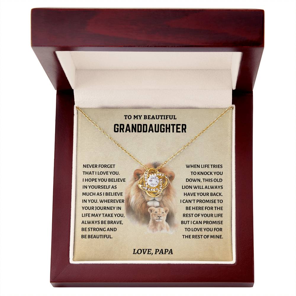 Granddaughter Gift- From Papa