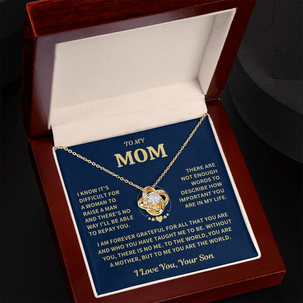 Gift For Mom-From Son-Forever Grateful