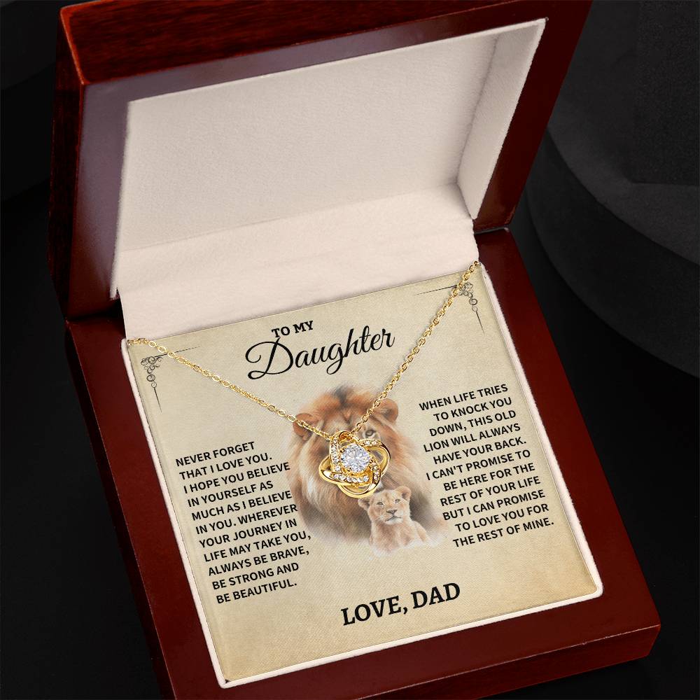 Daughter Gift-Never forget-From Dad