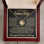 Future Wife Gift, "Your Last Everything", Knot Necklace
