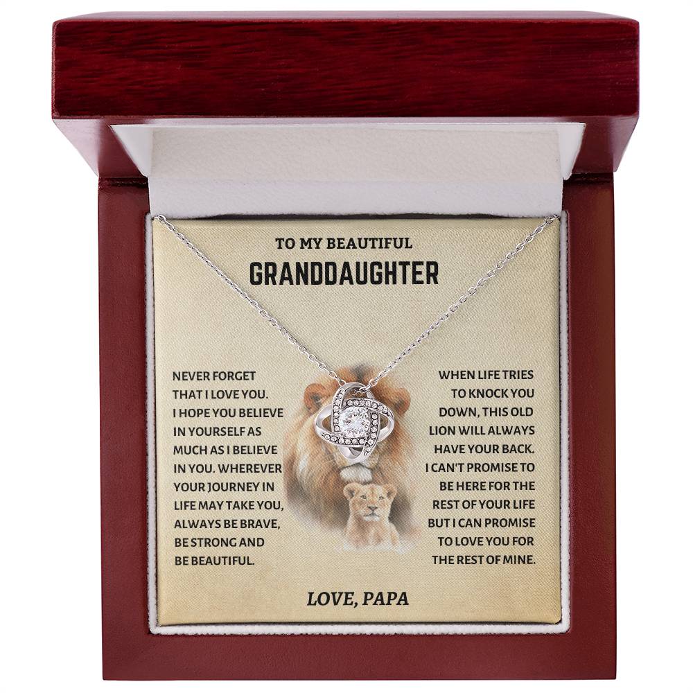 Granddaughter Gift- From Papa