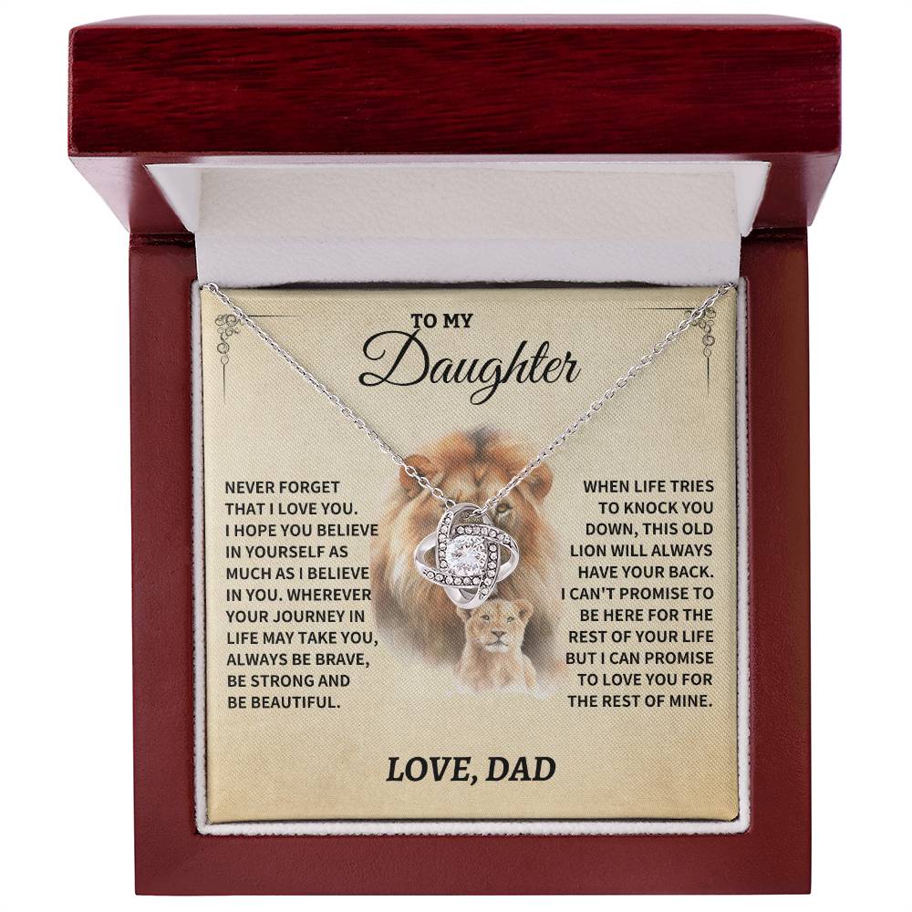 Daughter Gift-Never forget-From Dad