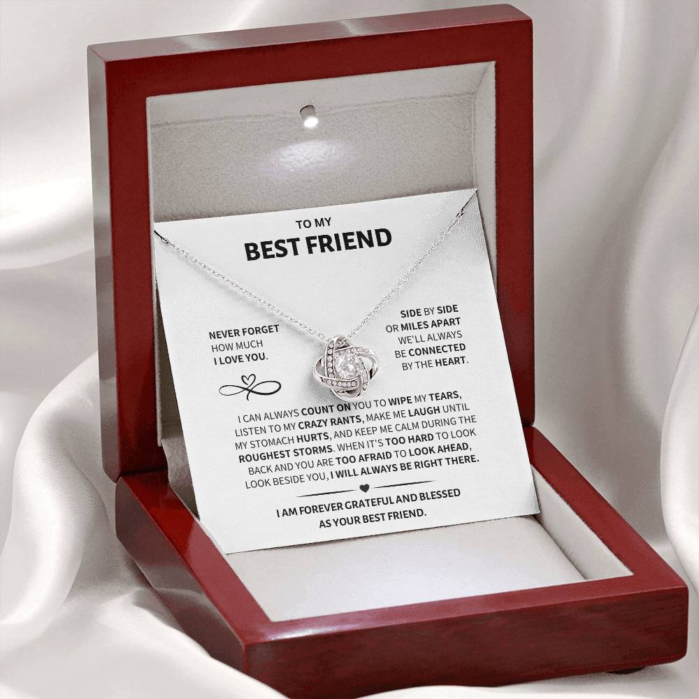 Best Friend Gift- Love Knot Necklace
