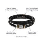 Grandson Gift-Love You Forever Bracelet-From Grandma