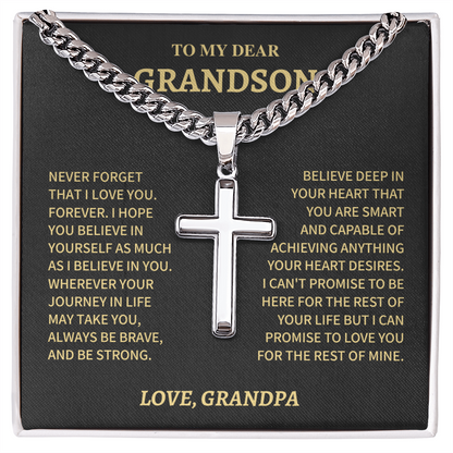 Grandson, Cuban Chain Cross