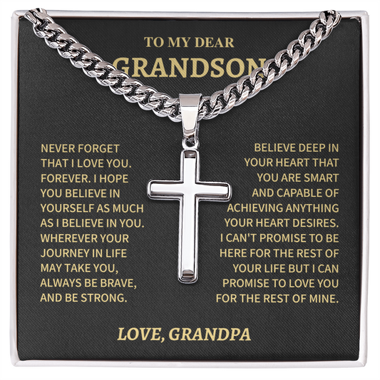 Grandson, Cuban Chain Cross