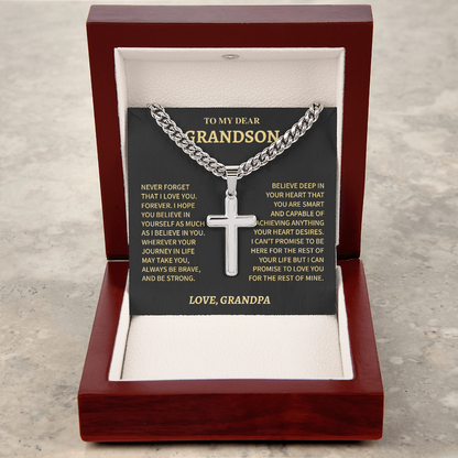 Grandson, Cuban Chain Cross