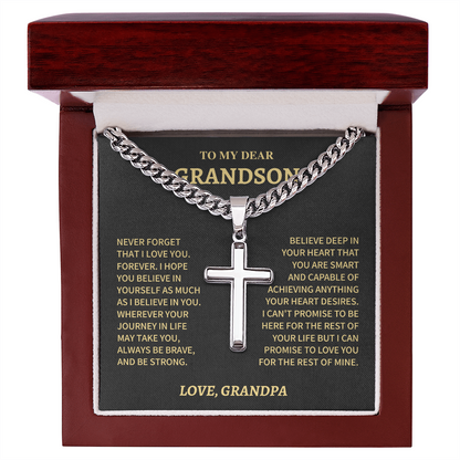 Grandson, Cuban Chain Cross