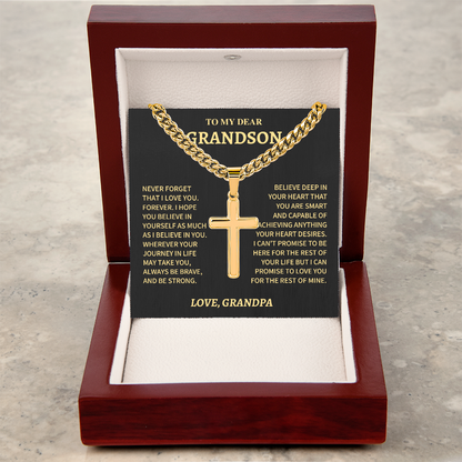 Grandson, Cuban Chain Cross