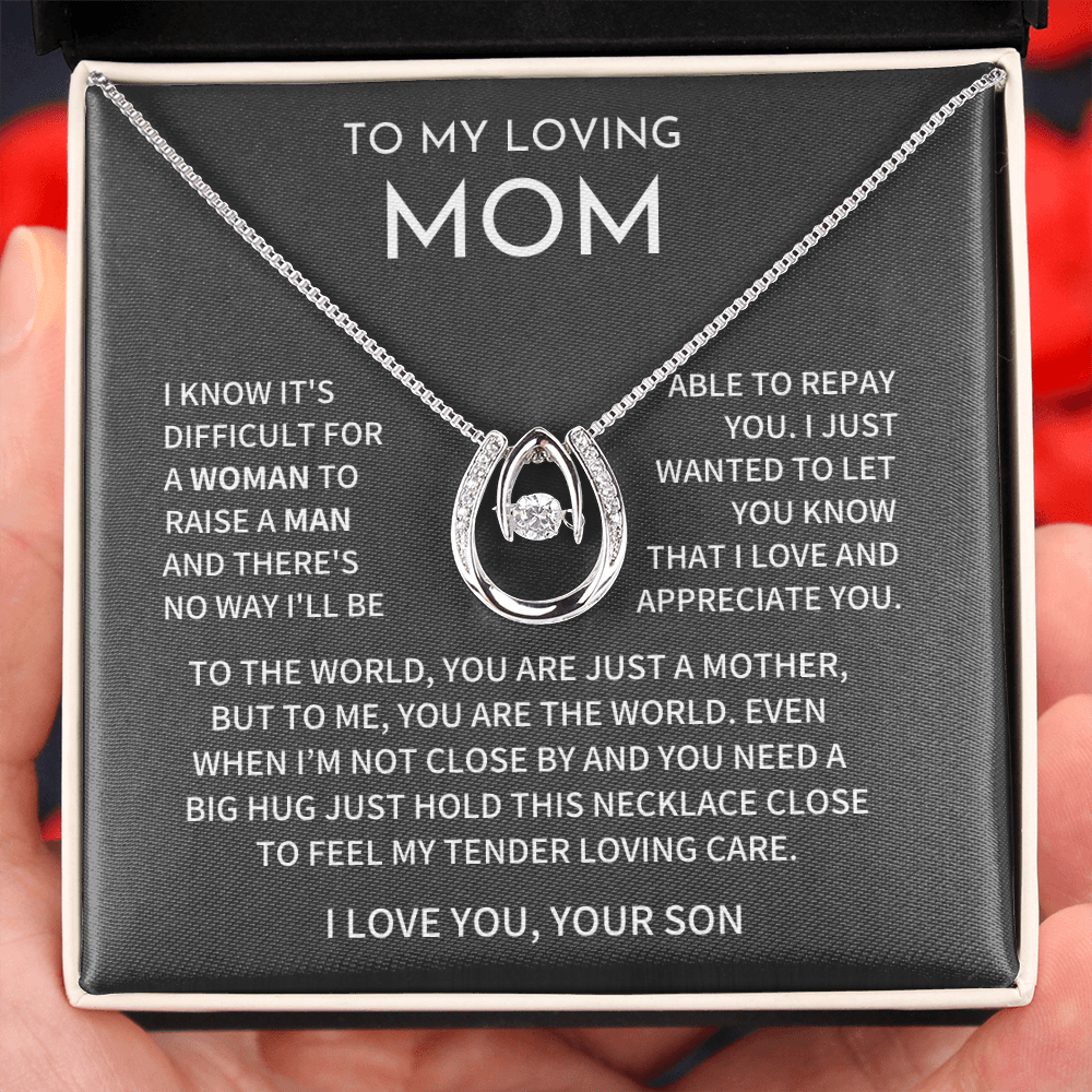 Mom Gift - Difficult to raise a man