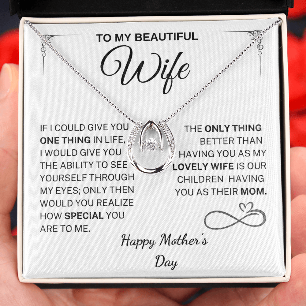 Special - Wife Gift - Horse Shoe Necklace