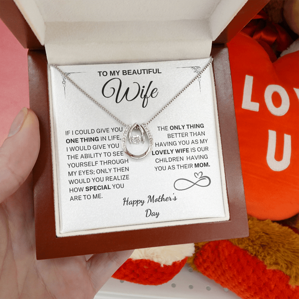 Special - Wife Gift - Horse Shoe Necklace