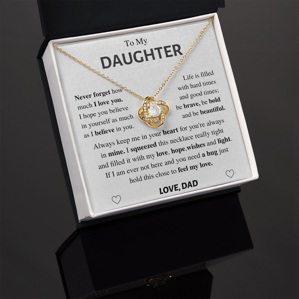Daughter Gift- Be bold and beautiful -From Dad