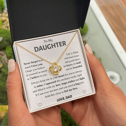 Daughter Gift- Be bold and beautiful -From Dad