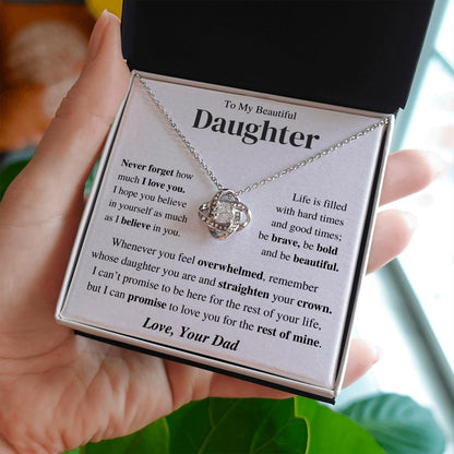 Daughter Gift- Believe in yourself -From Dad
