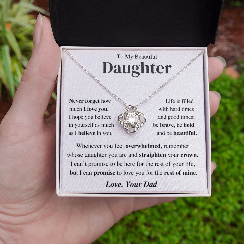 Daughter Gift- Believe in yourself -From Dad