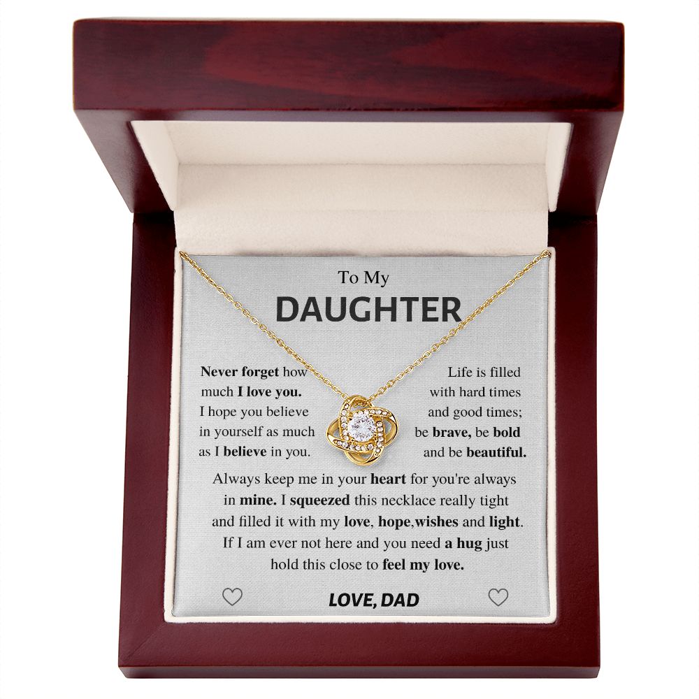 Daughter Gift- Be bold and beautiful -From Dad
