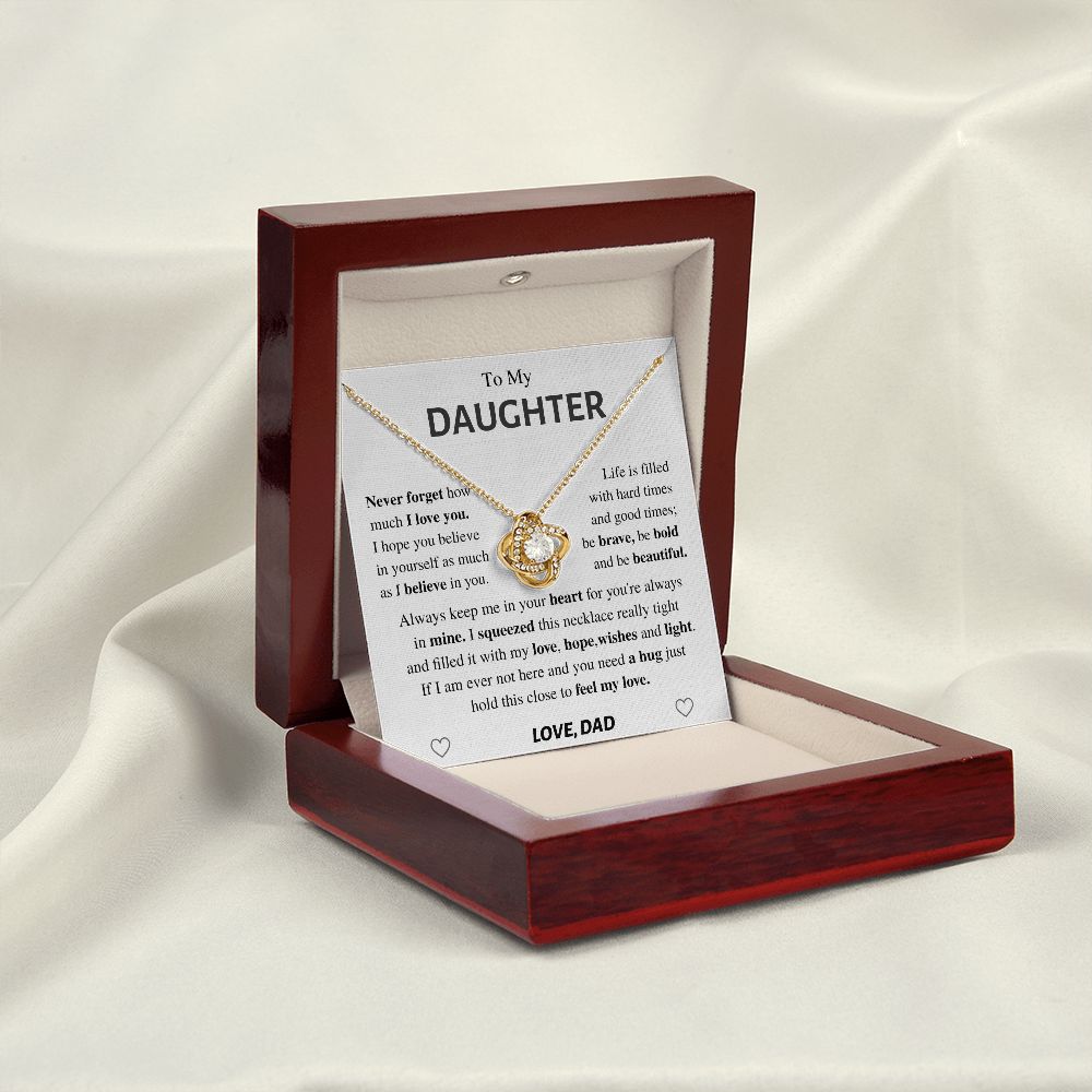 Daughter Gift- Be bold and beautiful -From Dad