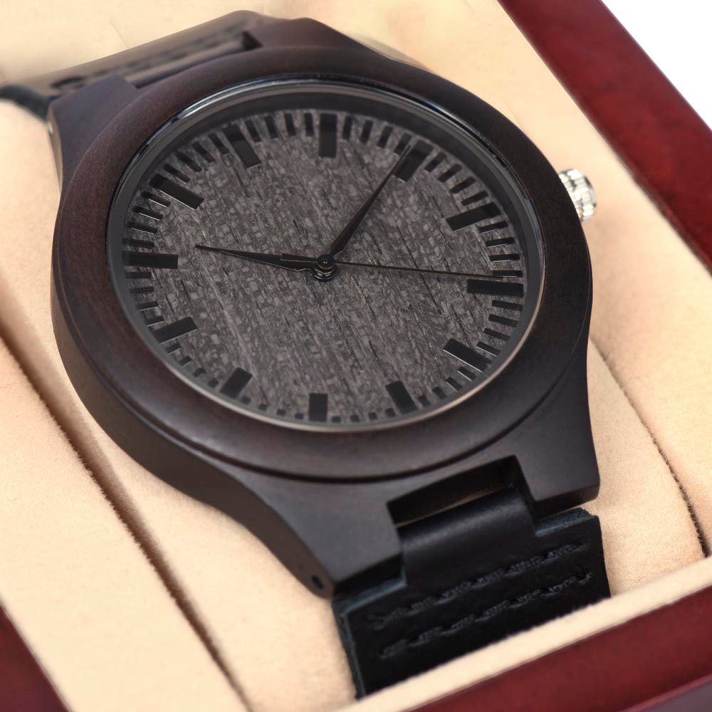 My Man Gift- Wooden Watch